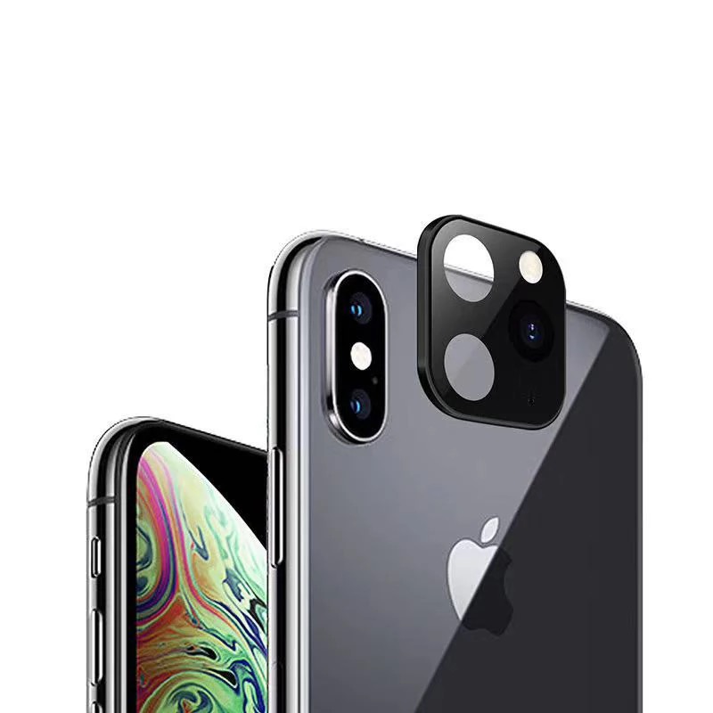 Bakeey-Converted-Change-iPhone-XS-to-iphone-11-Pro-Max-Second-Change-Metal--Tempered-Glass-2-in-1-An-1587795-8